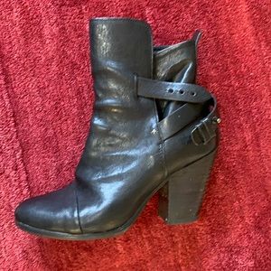 Rag and Bone black leather boots